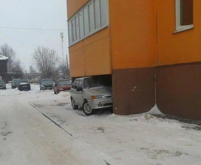 Всем привет. Битва за парковочные места, в нашей стране будет актуальная всегда.-3